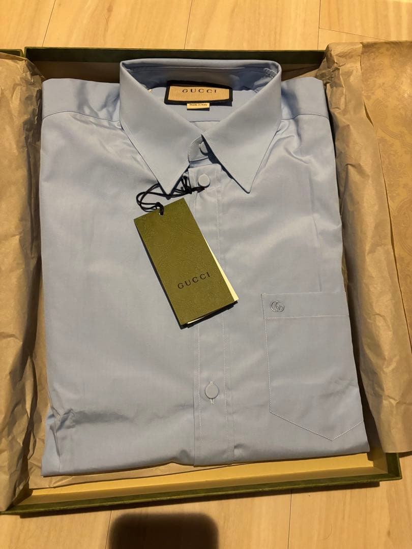 新品未使用品 GUCCI シャツ長袖 定価85,000円