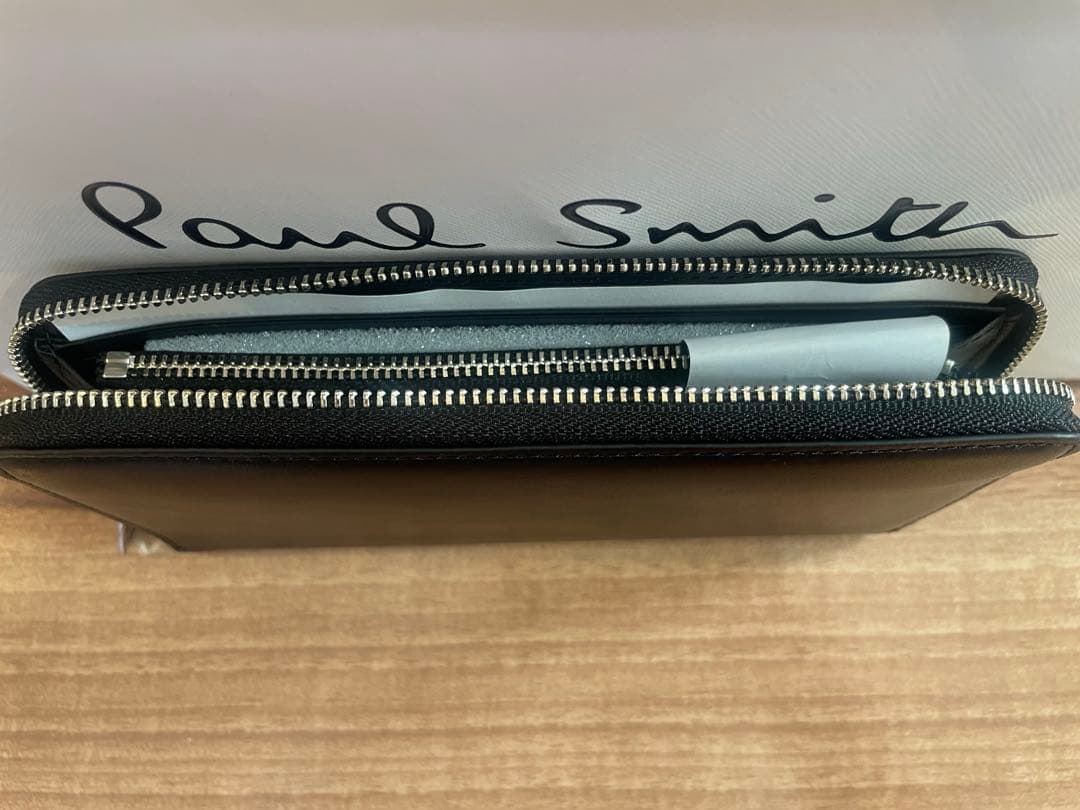 Paul Smith マーケトリー ブライトストライプ ラビット 長財布