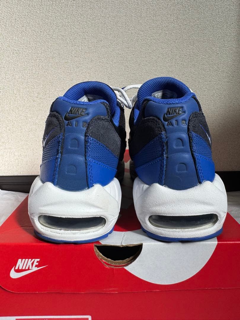 NIKE Air Max 95 黒青 27cm（US9）ナイキ エアマックス95
