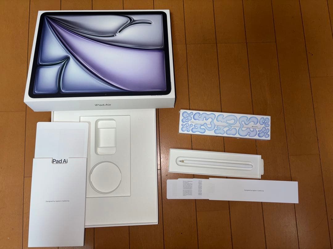 【中古】13㌅iPadAir（M2・2024）＋pencilpro＋ケース