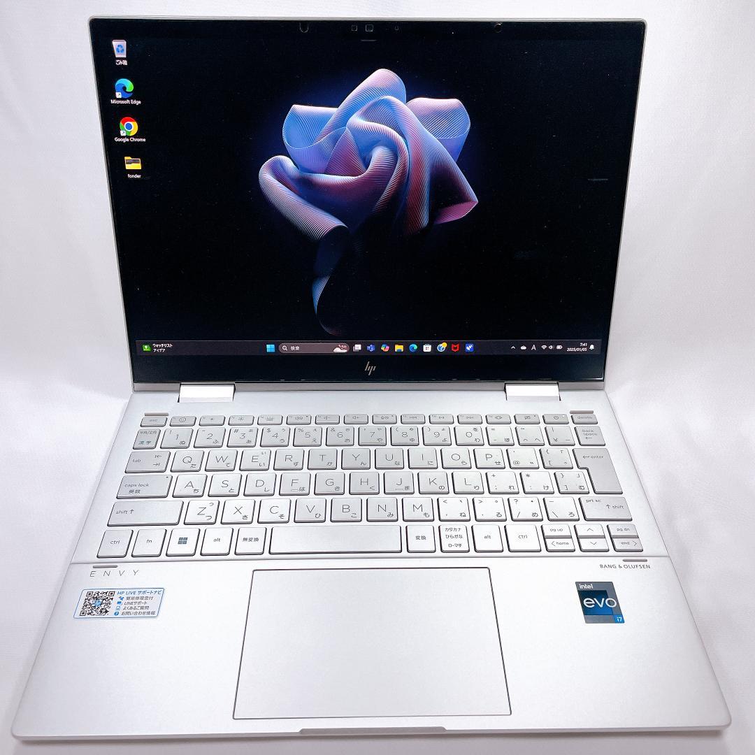 ★2.8Kタッチ★ HP Envy x360 i5 16GB 512GB_883