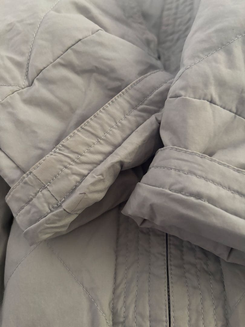 solamonat poche ダウンキルトコート　水色