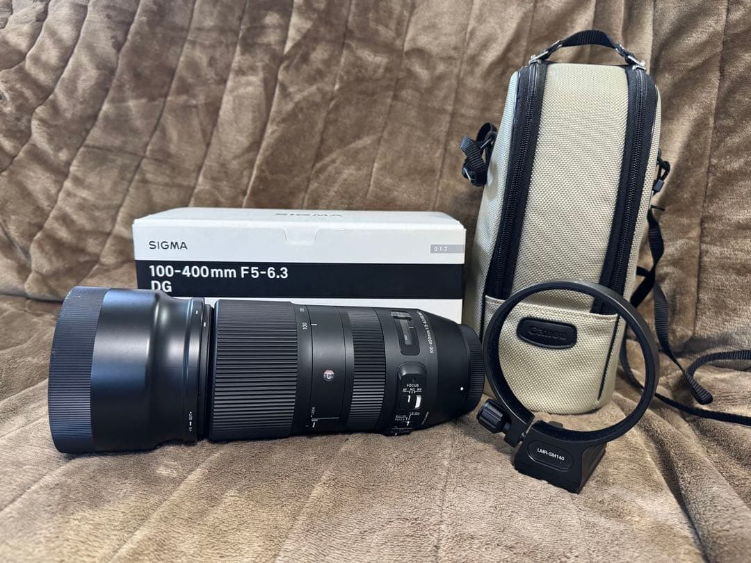 SIGMA 100-400mm F5-6.3 DG レンズ　キャノン