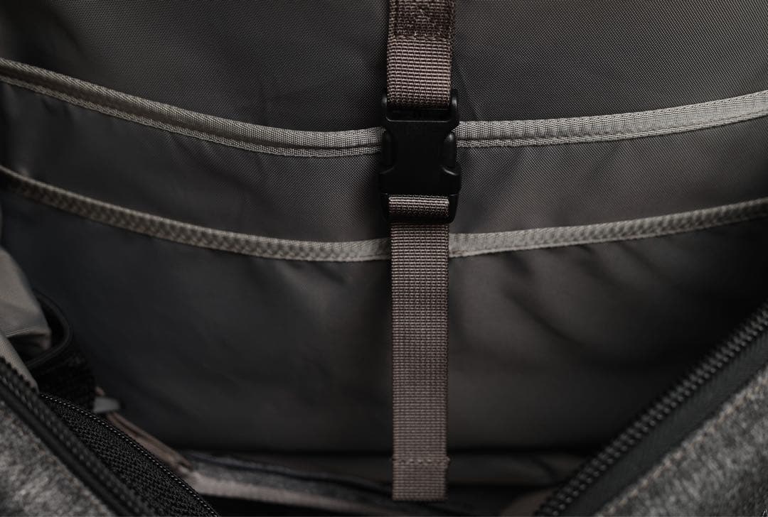 グレー トートバッグ utility tote