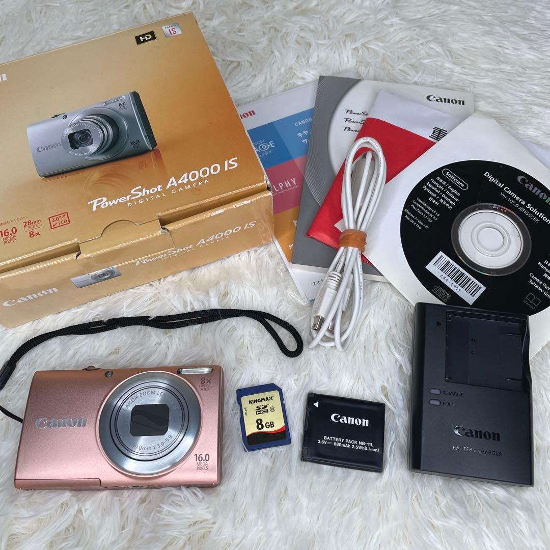 【訳あり】Canon PowerShot A4000 IS デジタルカメラ