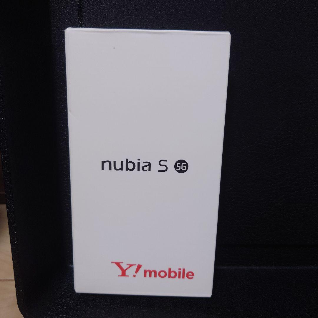 nubia s 5g ホワイト　新品