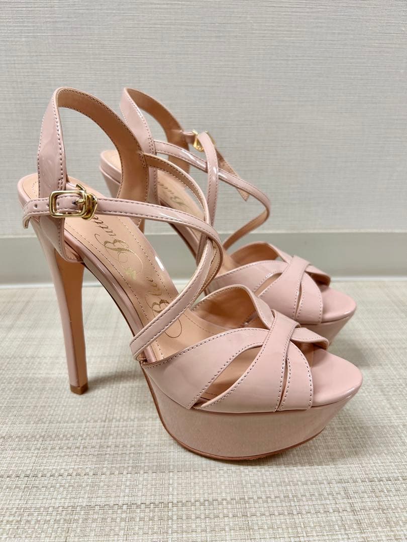 【箱付】ブルーバタフライ 16cmハイヒール 厚底 Lサイズ　コンテストヒール