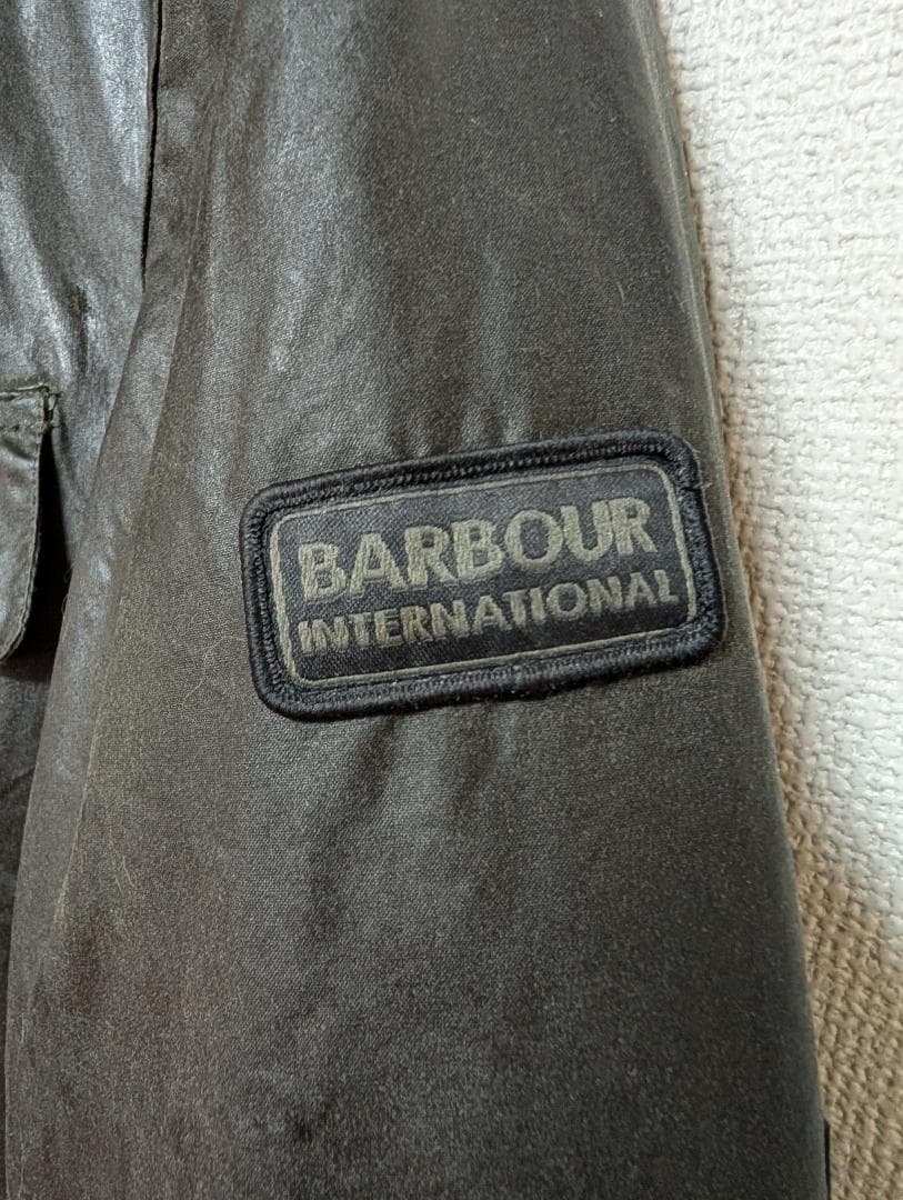 バブアー インターナショナル デューク ワックスジャケット 再ワックス済 美品