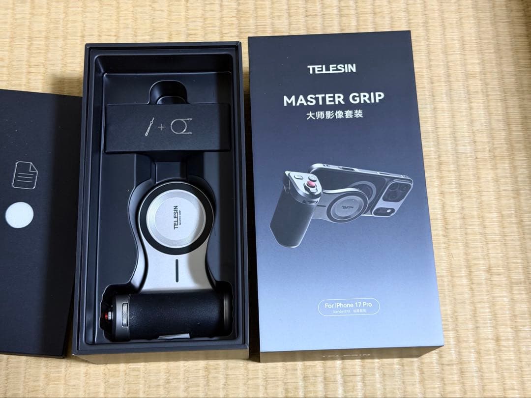 スマホアクセサリー TELESIN MASTER GRIP for iPhone 17 Pro