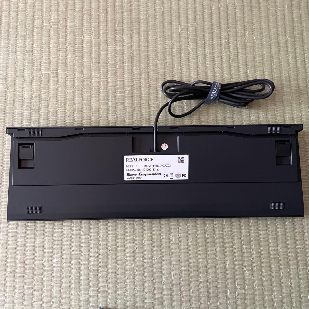 東プレ REALFORCE R2S-JP4-BK USBキーボード 本体