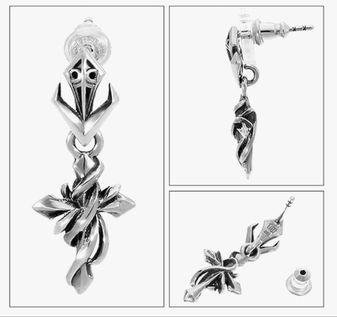 【お値下げしました】M's collection ピアス(両耳) クロス超美品