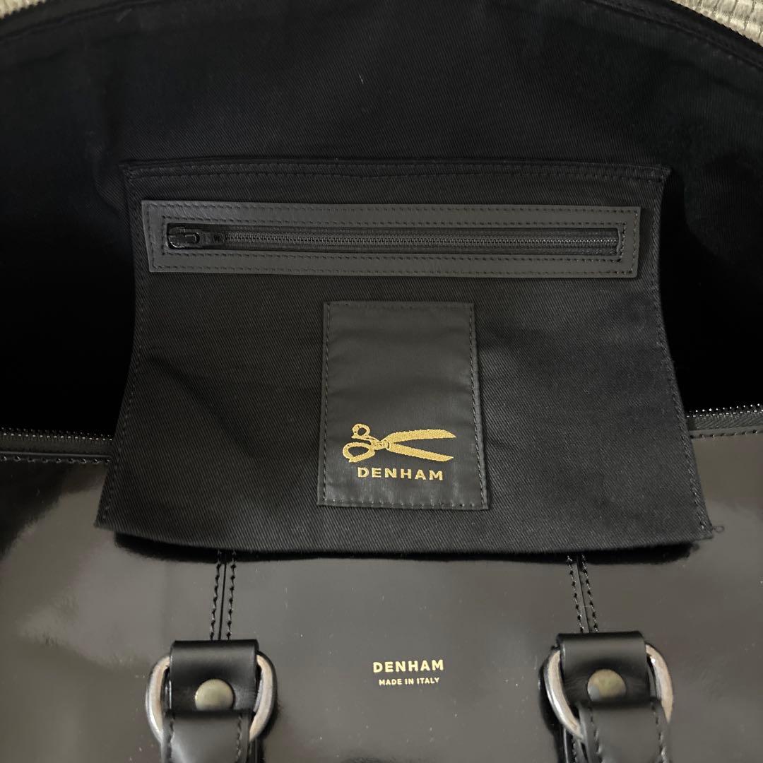 DENHAM ボストンバッグ 黒