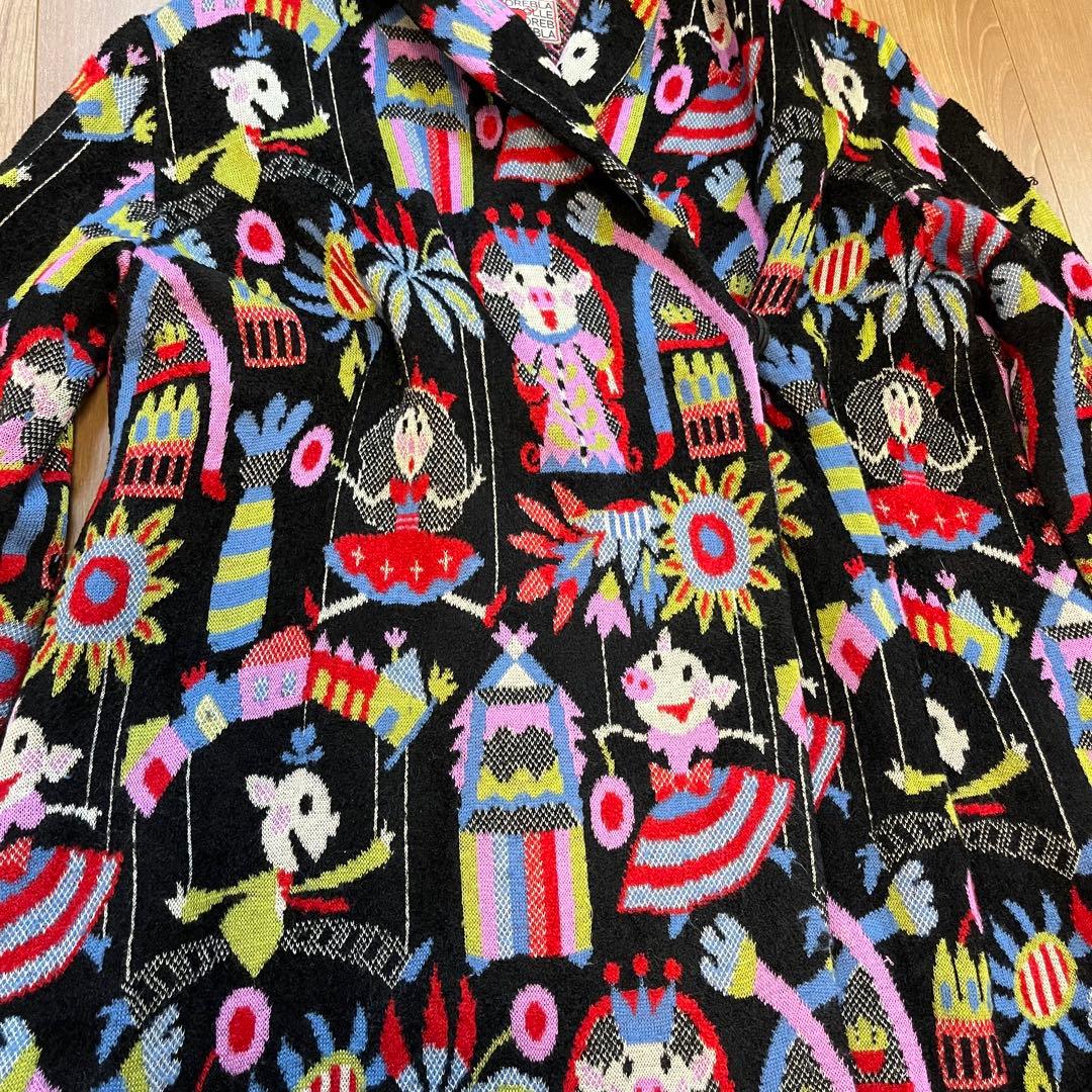 OLLEBOREBLA アルベロベロ　ニットアウター　ぶたさん