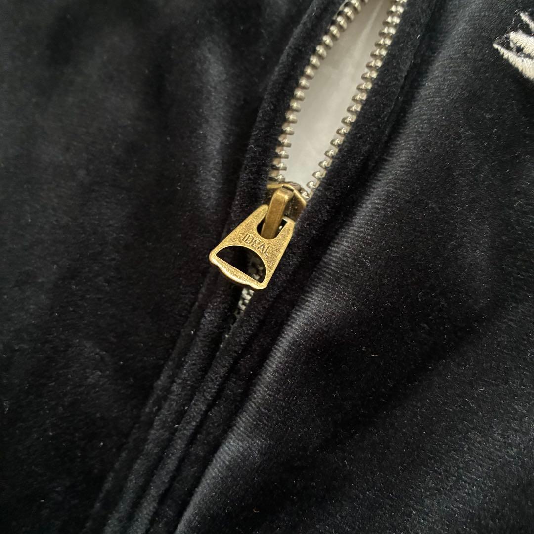 HOUSTON スカジャン　アラスカ　ベロア　白熊　別珍　スーベニアジャケット