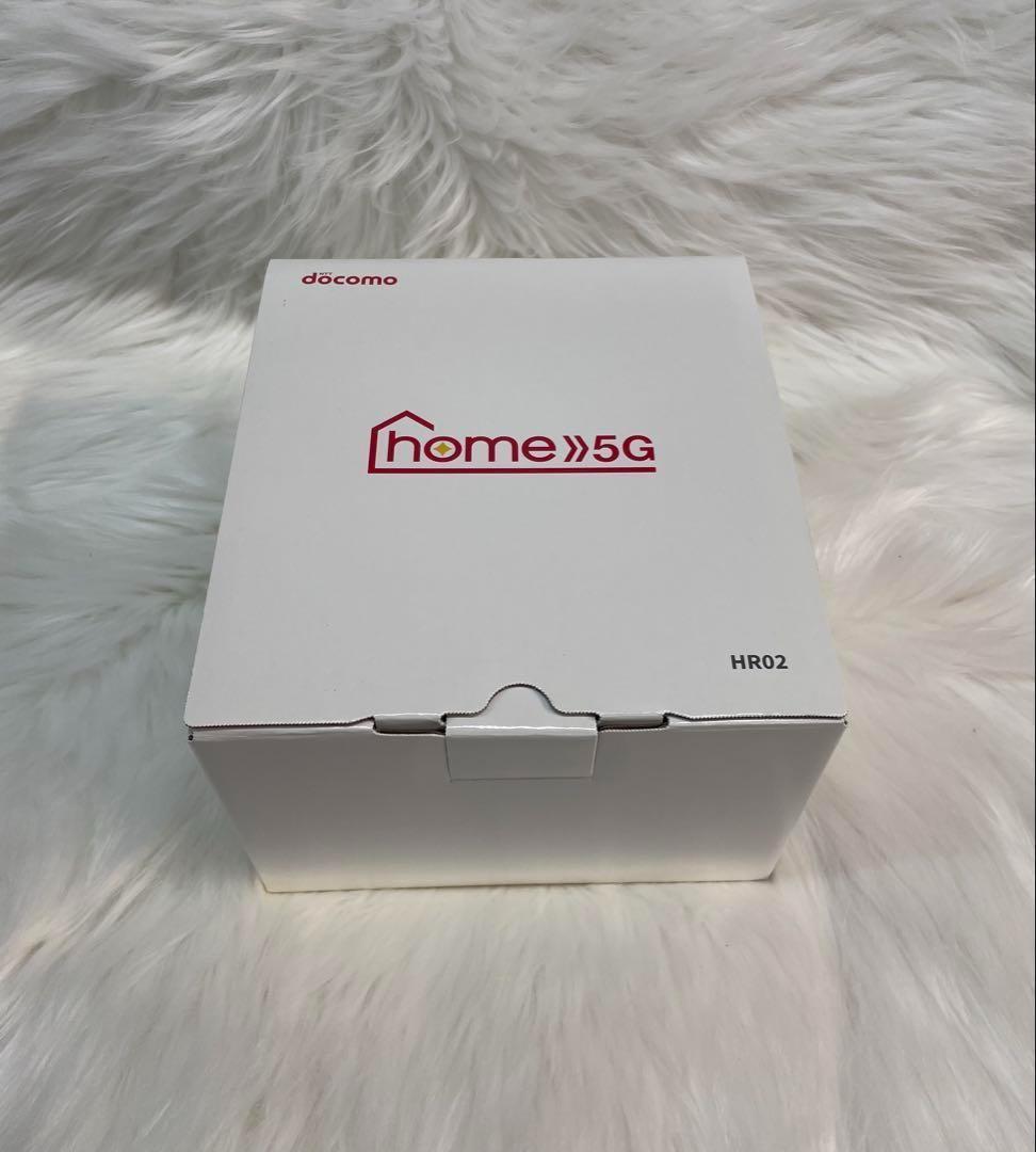 【未使用に近い】docomo 5G HR02ダークグレー NTTドコモ