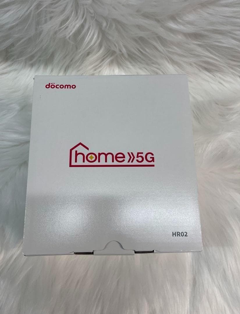 【未使用に近い】docomo 5G HR02ダークグレー NTTドコモ