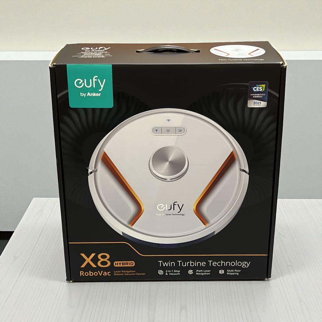 【美品】ロボット掃除機 アンカー Eufy RoboVac X8 Hybrid