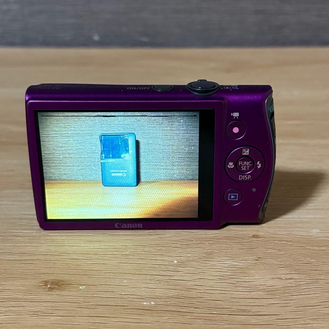 【オールドコンデジ】Canon IXY 600F パープル　デジタルカメラ