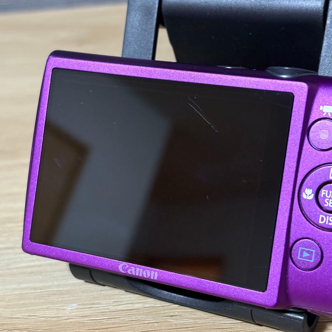 【オールドコンデジ】Canon IXY 600F パープル　デジタルカメラ