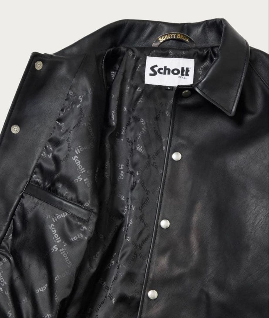 Schott ショット beauty&youth 別注レザー コーチ ジャケット