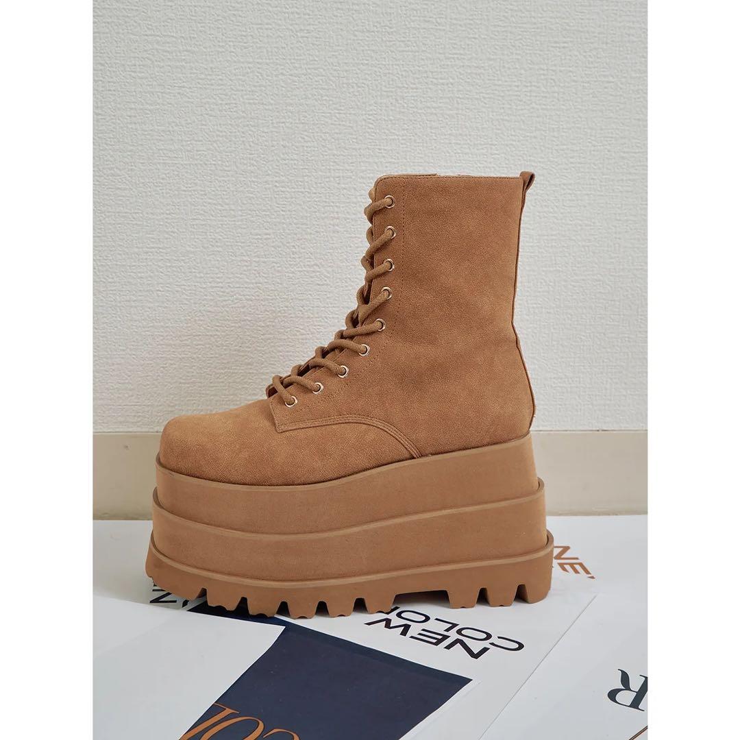 Darich トリプルソールエンジニアブーツ キャメル M