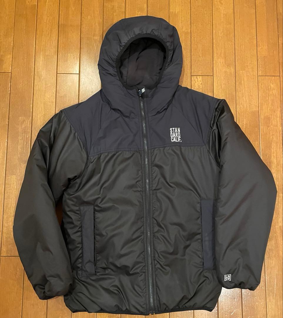 スタンダードカリフォルニア リバーシブルダウンジャケット スタカリ 黒 XL