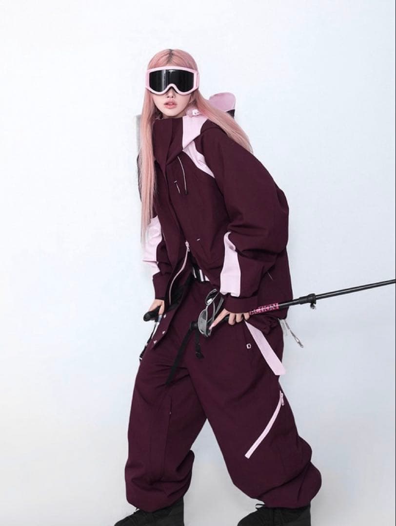 ユニセックス スノボウェア 上下セット スノウウェア/スノウパンツ