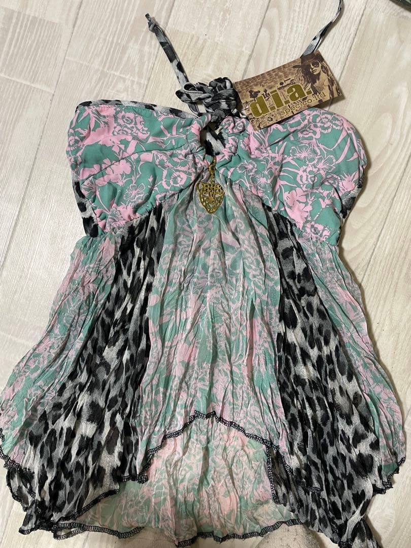 d.i.a. ダイヤ　ダイア　ギャル　ヒョウ柄　ホルター　派手　大人気