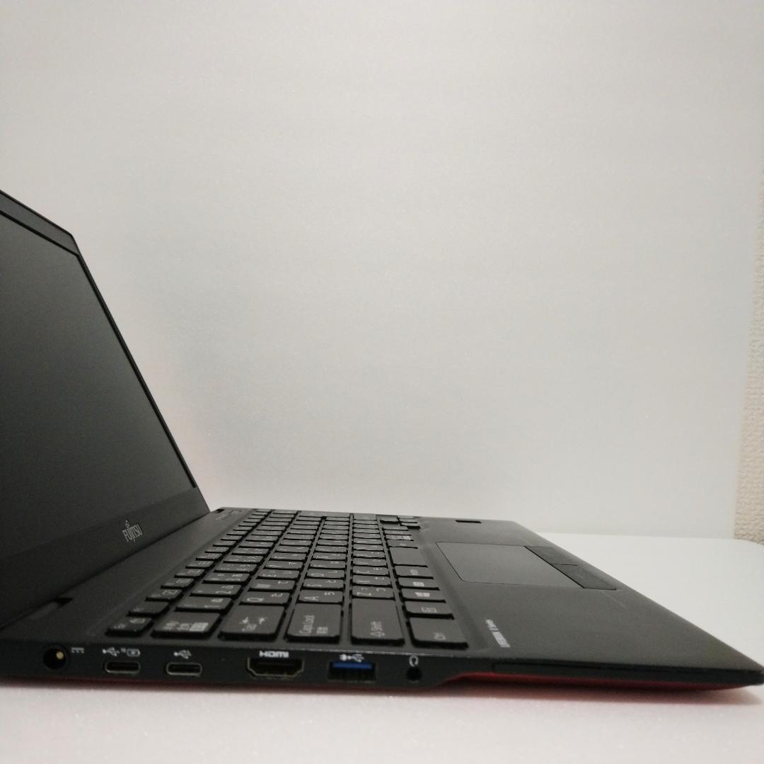 【人気】レッド 富士通 LIFEBOOK SSD 256GB 8GB 初心者向き