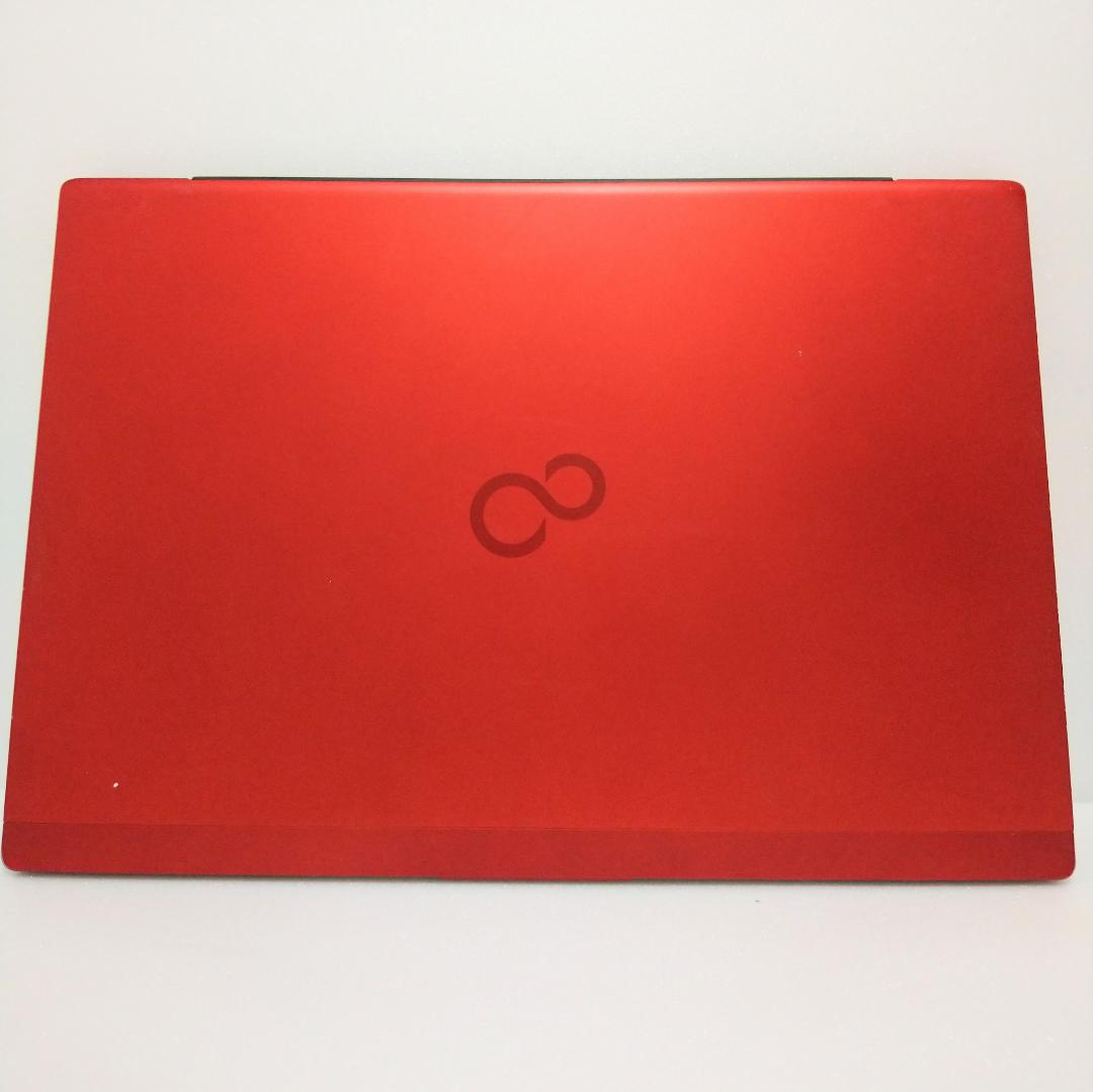 【人気】レッド 富士通 LIFEBOOK SSD 256GB 8GB 初心者向き