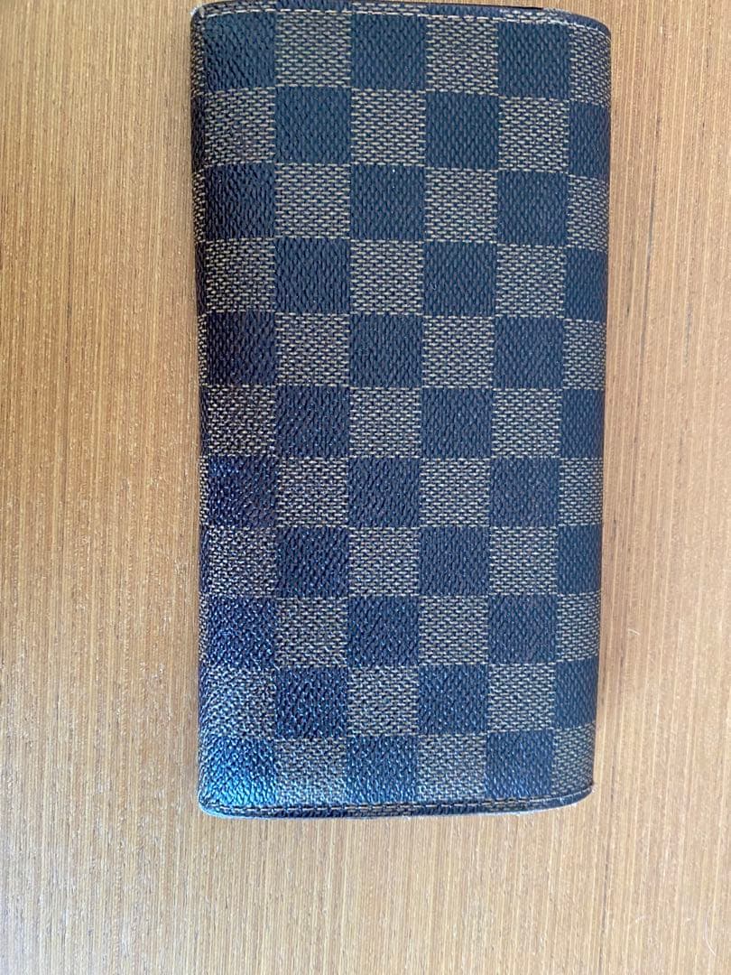 ダミエ パターン長財布