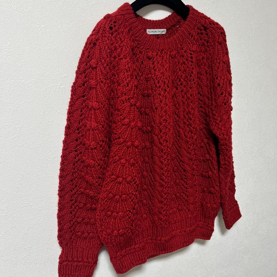 希少 TSUMORI CHISATO ツモリチサト イッセイミヤケ アランニット