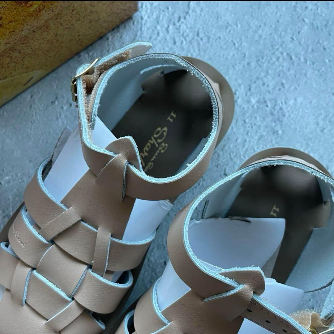 サンダル Salt-Water Sandals Shark Latte 18cm