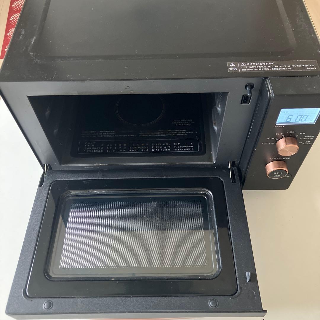 【即購入◎】SHARP オーブンレンジ ブラック RE-F18A 2020年製