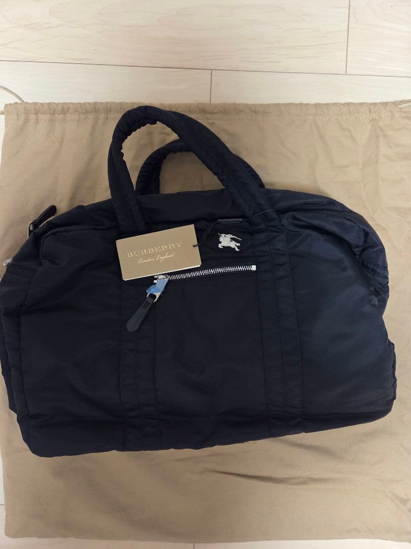 BURBERRY ナイロン ボストンバッグ