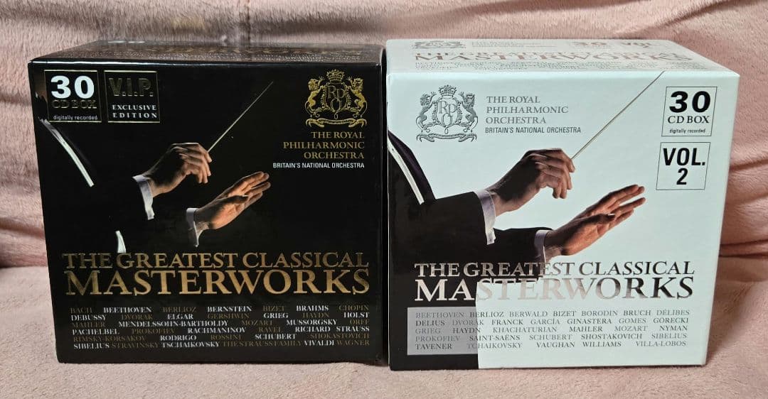 ロイヤル・フィルハーモニー/オーケストラ名曲集 30CD×2セット