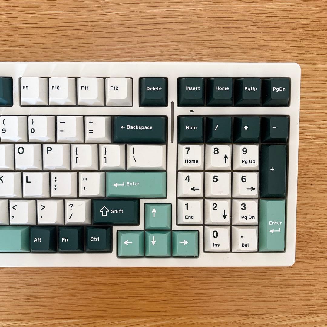 【とんこつ醤油】ワイヤレスキーボード　Glazing Green