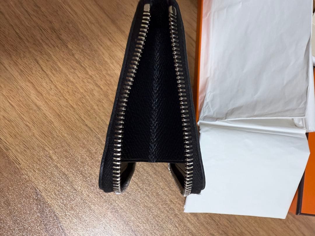 新品同様 激レア HERMES アザップコンパクト オールレザー カードケース