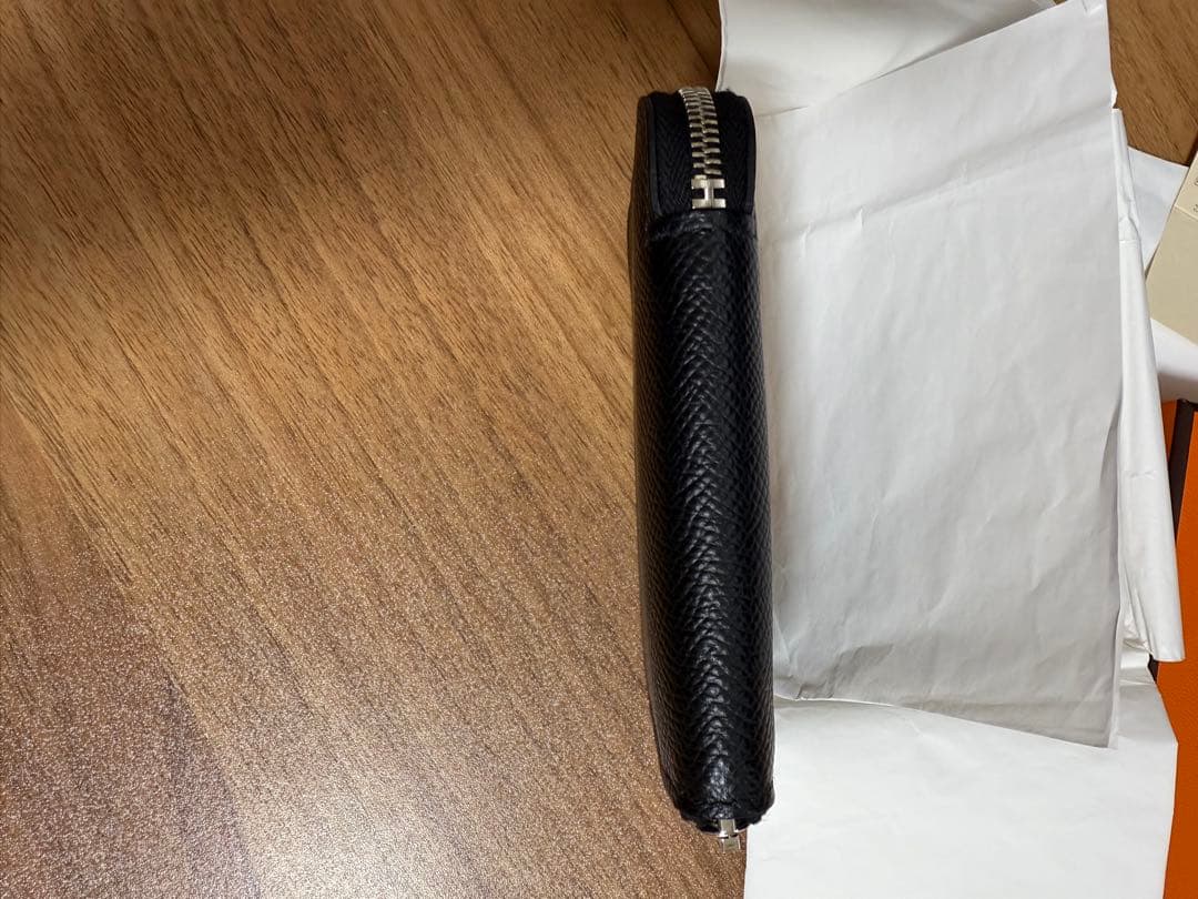 新品同様 激レア HERMES アザップコンパクト オールレザー カードケース