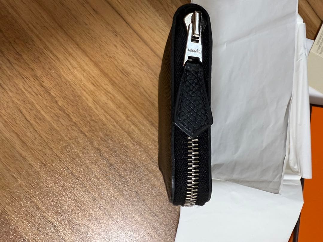 新品同様 激レア HERMES アザップコンパクト オールレザー カードケース