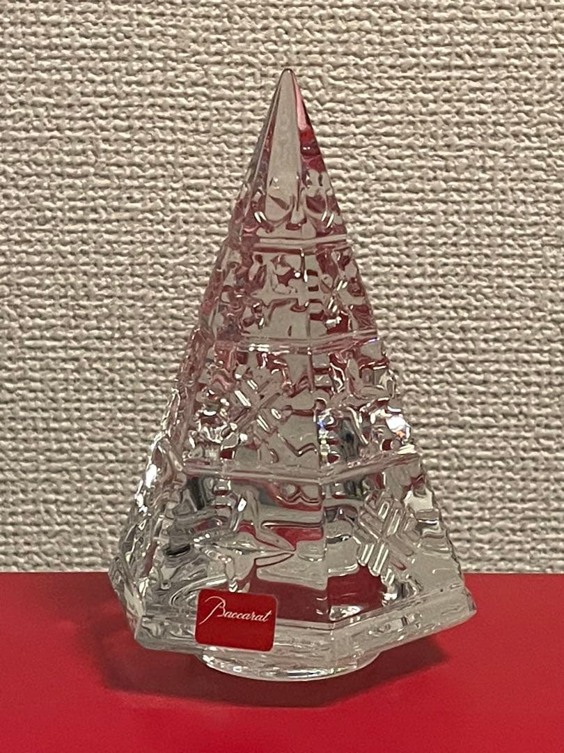 Baccarat バカラ　クリスマスツリー　クリア