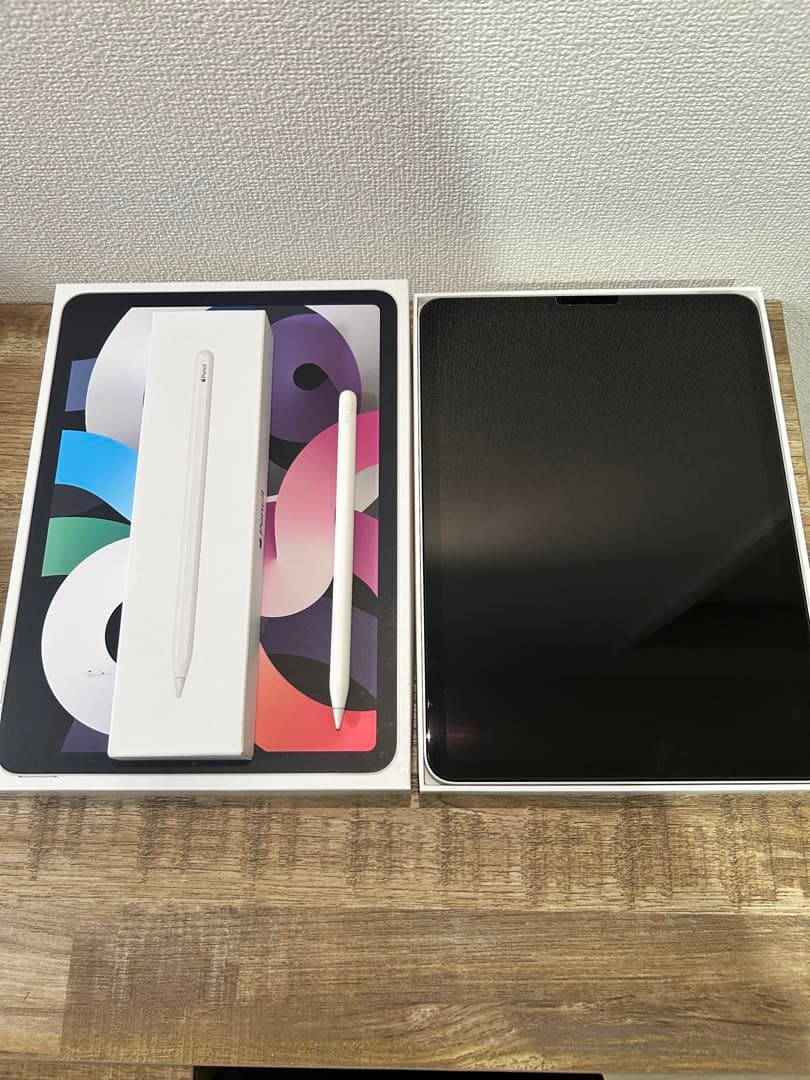 Apple iPad Air4 シルバー 256GB+ Apple Pencil