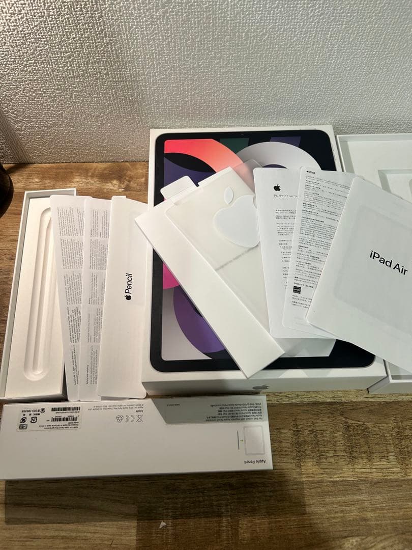 Apple iPad Air4 シルバー 256GB+ Apple Pencil
