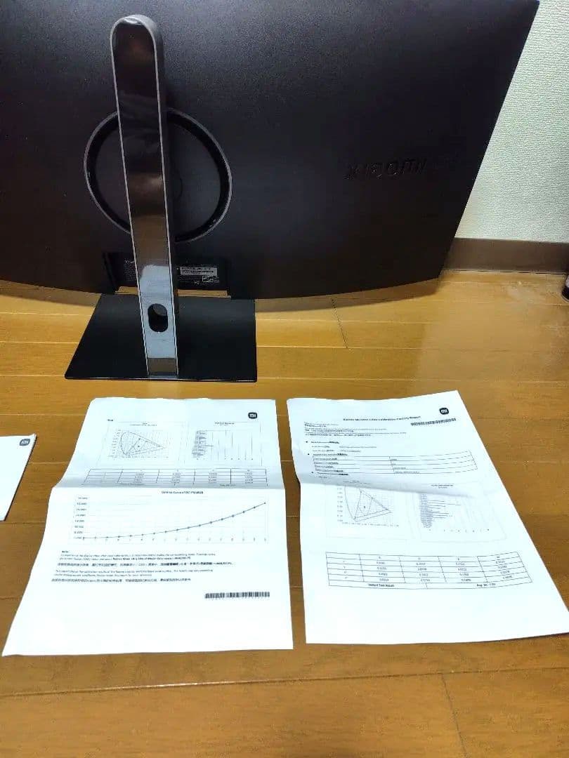 2025年8月購入品　Xiaomi ゲーミングモニター G34WQi 34インチ