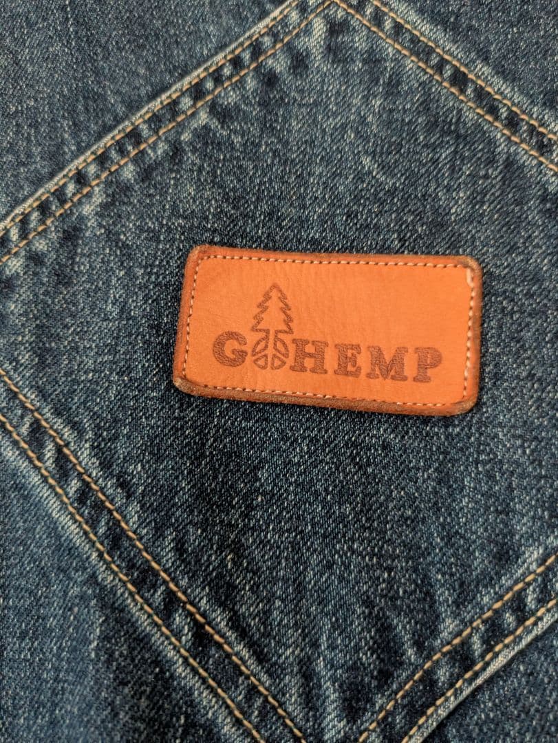 GOHEMP ヘンプデニムオーバーオール