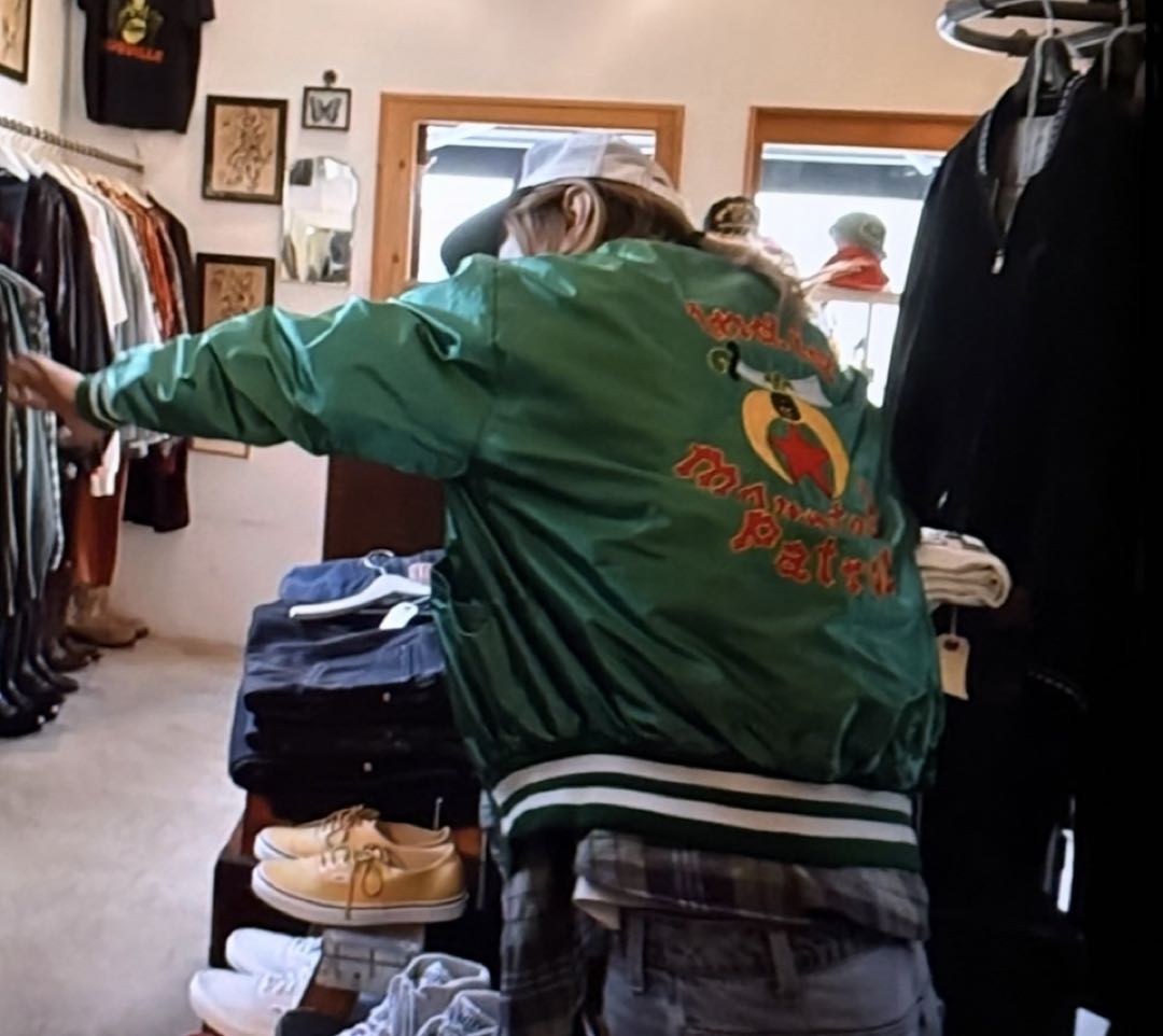 フリーメイソン　サテン　ジャケット　XLスタジャン　清春