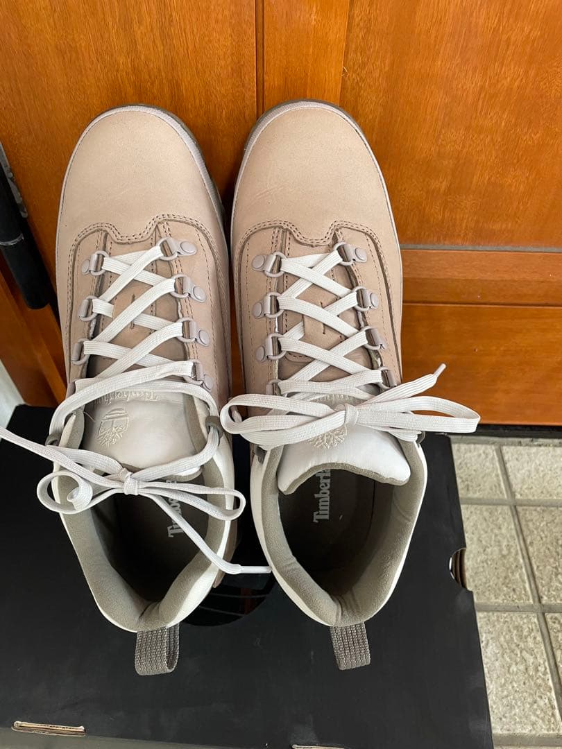 【美品】着用１回Timberlad ユーロハイカーlow us9 27cm
