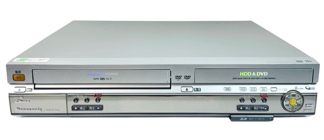 パナソニック ダビング機能搭載 VHS一体型DVDレコーダー DMR-EH70V