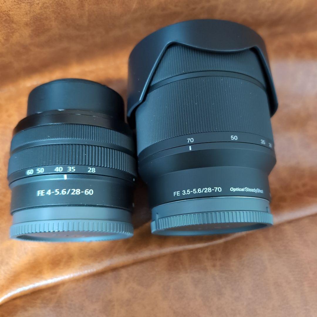 SONY　Eマウント　レンズ　28-60と28-70