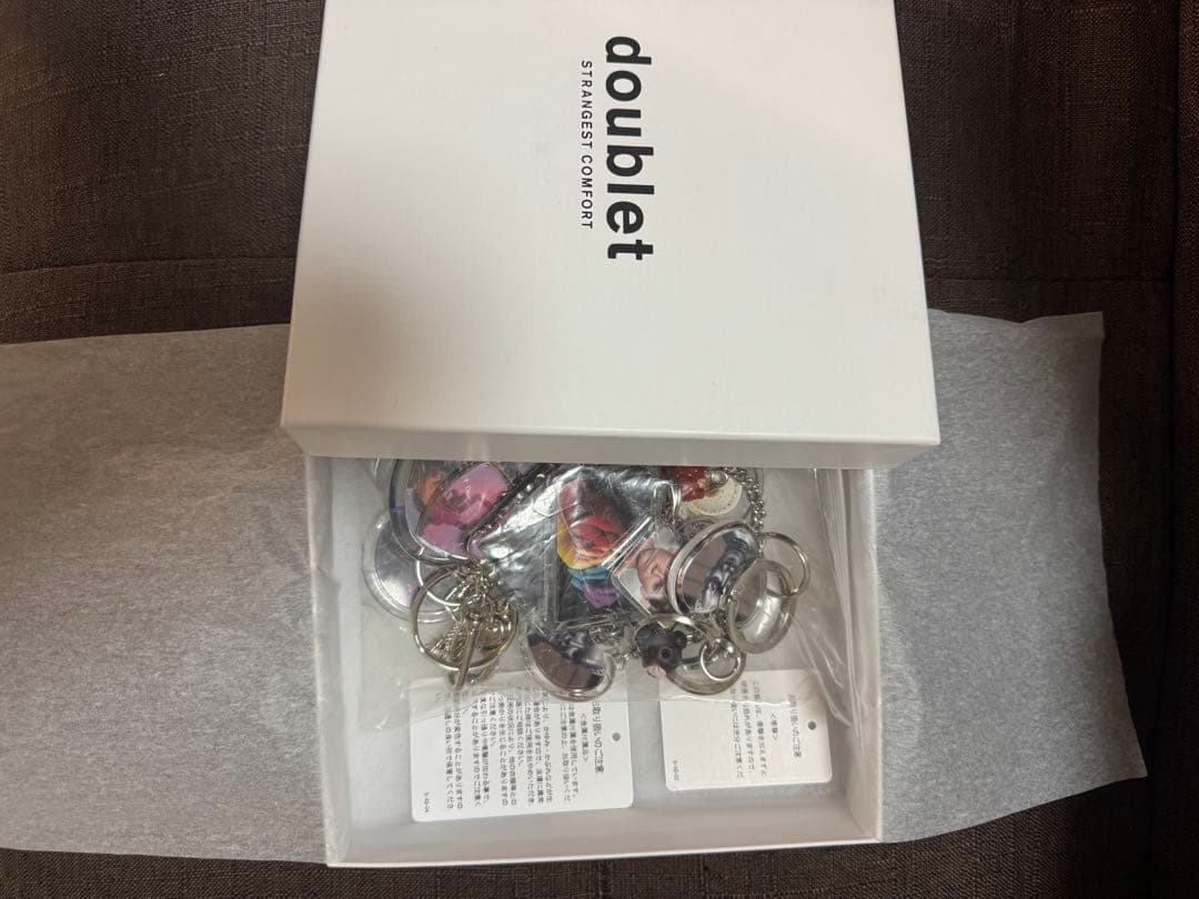 アクセサリー doublet 10 WORDS KEYCHAIN